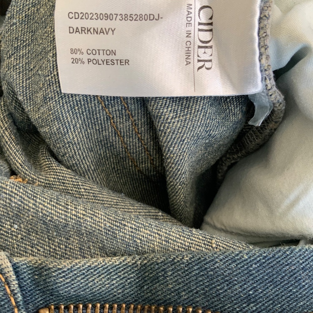 Cider Denim Blue Jumpsuit - Picture 10 of 14
